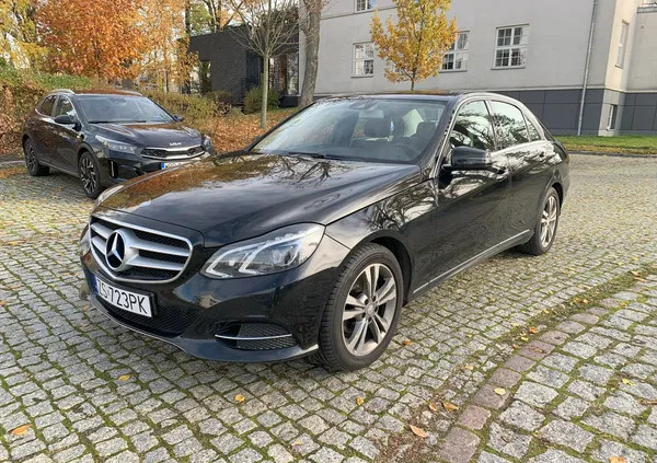 mercedes benz klasa e szczecin Mercedes-Benz Klasa E cena 59500 przebieg: 312150, rok produkcji 2014 z Szczecin